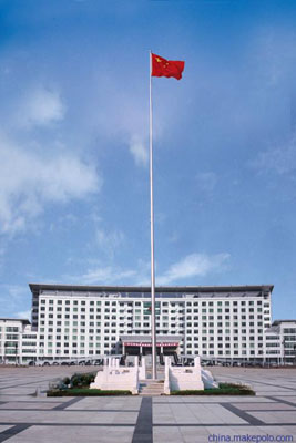 单位锥形旗杆-1
